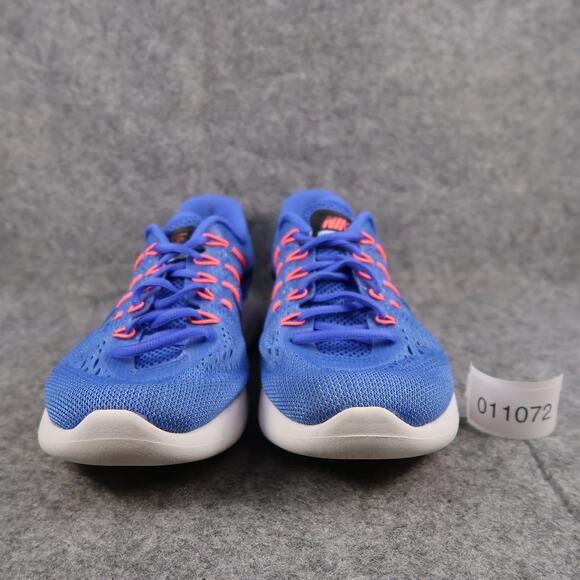 Nike Shoes Womens 8 Athletic Trainers Lunarglide 8 Running Sneaker Sport Blue - Picture 2 of 12